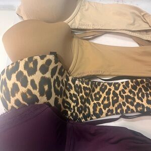 Set of 4, Savage Bras